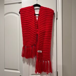 Red scarf